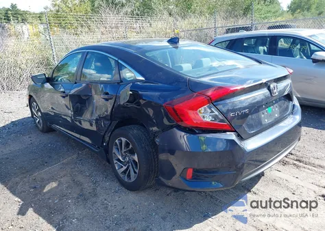 2017 Honda Civic Ex z USA, uszkodzony, nr VIN 19XFC2F72HE208613